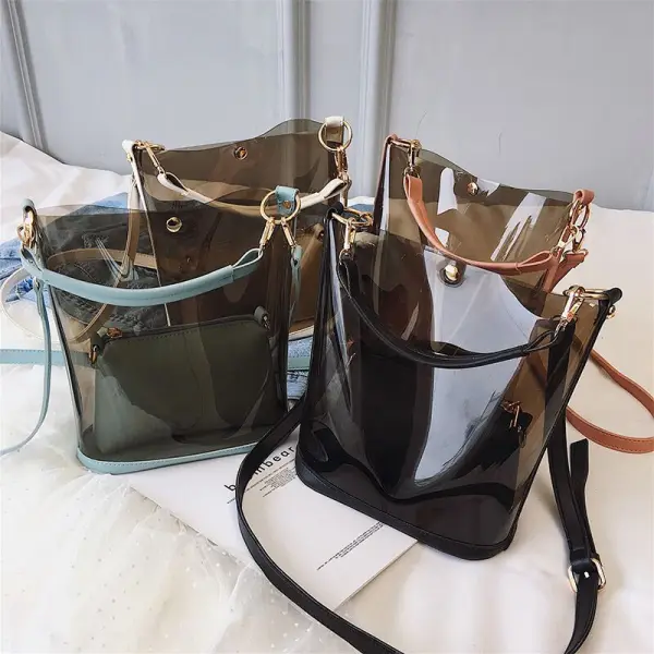 Transparent Handbag Messenger Bag Shoulder Bags 2021 PVC Women's Bags