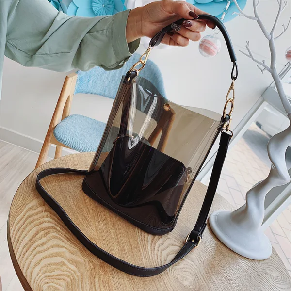 Transparent Handbag Messenger Bag Shoulder Bags 2021 PVC Women's Bags