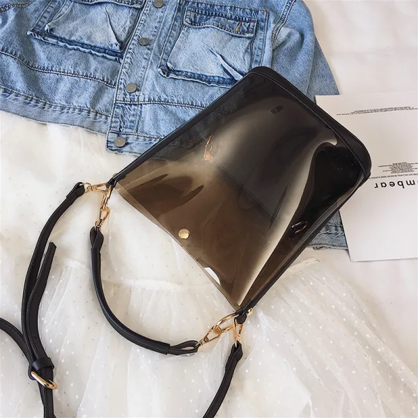 Transparent Handbag Messenger Bag Shoulder Bags 2021 PVC Women's Bags
