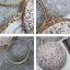 Sparkly Black Sequins Round Clutch Bags Shoulder Bags 2021 Metal PU Women's Bags