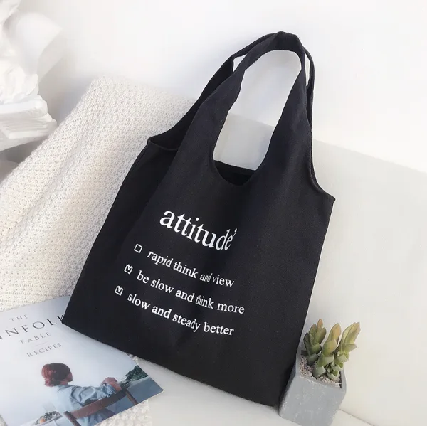 Simple Sac fourre-tout Sac de courses Sacs à bandoulière 2021 Toile Désinvolte Sacs Pour Femmes