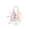 Modest / Simple Tote Bag Shopping Bag Shoulder Bags 2021 Canvas Casual Women's Bags