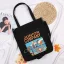 Chic / Belle Carrés Sac à main Sac de messager Sacs à bandoulière 2021 Dessin animé Impression Toile Désinvolte Sacs Pour Femmes