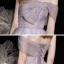 Illusion Lavendel Durchsichtige Heimkehr Abiballkleider 2021 A Linie Bandeau Ärmellos Geflecktes Tülle Wadenlang Rüschen Rückenfreies Festliche Kleider