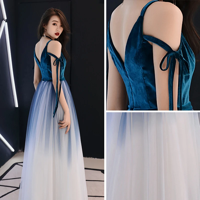white christmas dresses Square Neck Wedding Guest Dress 8 US / Royal Blue