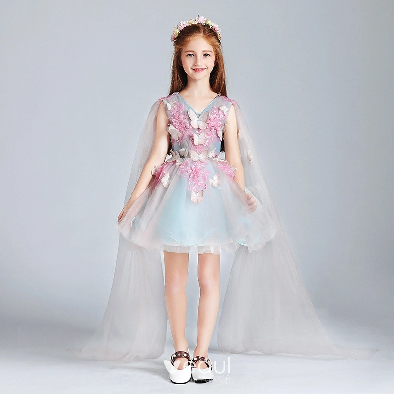 Girls Ball Gown Princess Pageant Bridesmaid Brithday Party Dresses Gown  Children | eBay