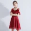 Modern / Fashion Grey Homecoming Graduation Dresses 2019 A-Line / Princess Spaghetti Straps Sleeveless Glitter Organza Short Ruffle Backless Formal Dresses