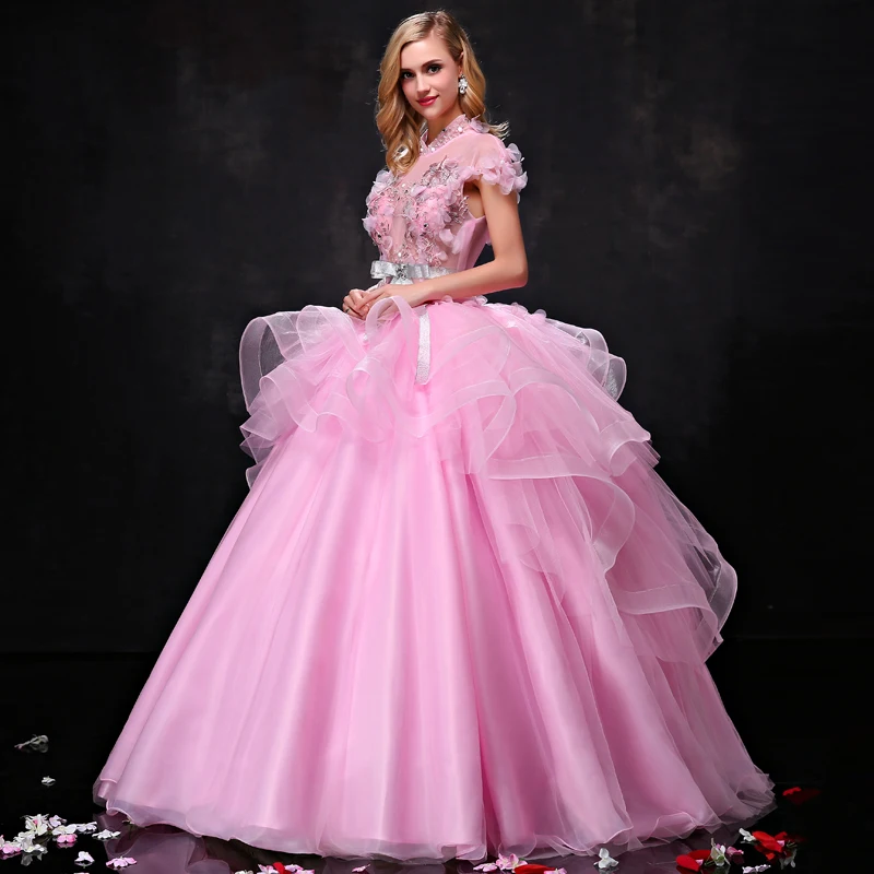 strapless open back dress Mac Duggal Long Plus-Size Formal Dress 77005 Hot Pink / 14W main image 0