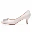 Minimalistische Witte Rhinestone Bruidsschoenen 2025 5 cm Naaldhakken / Stiletto Spitse Neus Huwelijk Pumps Hoge Hakken