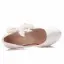 Amazing / Unique White Appliques Wedding Shoes 2024 14 cm Stiletto Heels Round Toe Wedding High Heels