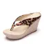 Böhmen Flechten Strand Sommer Schwarz Sandalen Damen 2023 9 cm Keilabsatz Peeptoes Sandalen Damen
