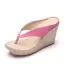 Modern / Fashion Black Street Wear Beach Womens Sandals 2022 9 cm Wedges Open / Peep Toe Womens Shoes