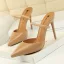 Vintage / Retro Modest / Simple Ivory Casual Womens Shoes High Heels 2022 10 cm Stiletto Heels Pointed Toe Womens Shoes