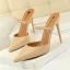 Vintage / Retro Modest / Simple Ivory Casual Womens Shoes High Heels 2022 10 cm Stiletto Heels Pointed Toe Womens Shoes