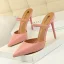 Vintage / Retro Modest / Simple Ivory Casual Womens Shoes High Heels 2022 10 cm Stiletto Heels Pointed Toe Womens Shoes