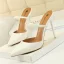Vintage / Retro Modest / Simple Ivory Casual Womens Shoes High Heels 2022 10 cm Stiletto Heels Pointed Toe Womens Shoes