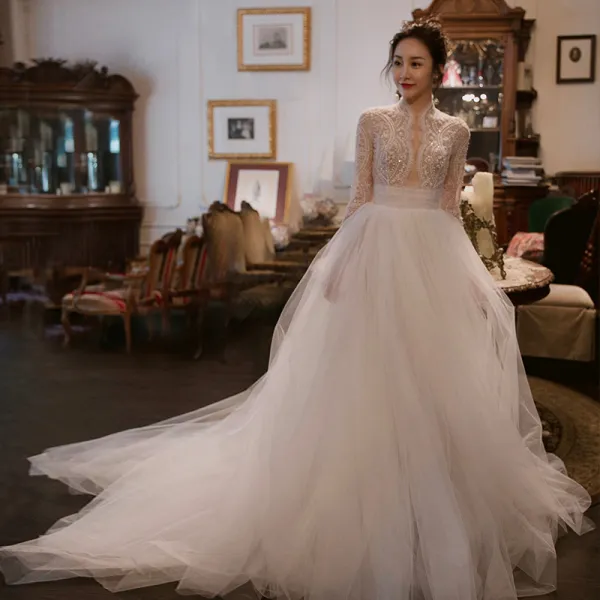 Empire Waist Wedding Dress, Empire Bridal Gown
