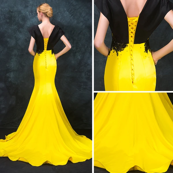 sexy black plus size dress Plus-Size Glitter Gown w/ Cowl Neck, Sensual Bodice, Mermaid Silhouette,  Leg Slit & Elegant Curve main image 1