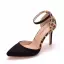 Sexy Schwarz Abend Leopardenmuster Damen schuhe 2025 9 cm Stilettos Spitzschuh Hochhackige