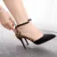 Sexy Schwarz Abend Leopardenmuster Damen schuhe 2025 9 cm Stilettos Spitzschuh Hochhackige