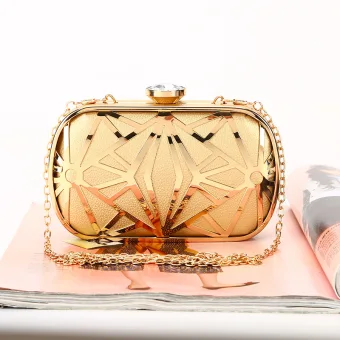 Chic Belle Doré Faux Diamant Promo Pochette 2024