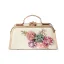Elegant Hvit Perle Appliques Ball Clutch Veske 2023