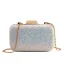 Sparkly White Sequins Evening Party Clutch Bags 2023