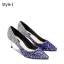 Sparkly Silver Evening Party Pumps 2019 Leather Sequins 6 cm Stiletto Heels Pointed Toe Pumps
