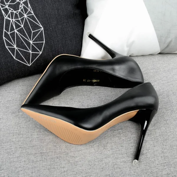 Schöne Rosa Abend Pumps 2019 Lackleder 10 cm Stilettos Spitzschuh Pumps