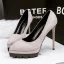 Stilig Kaki Kontors Pumps 2019 Mocka 12 cm Stilettklackar Spetsiga Pumps
