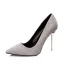 Affordable Red OL Pumps 2020 Suede 10 cm Stiletto Heels Pointed Toe Pumps