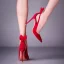Sexy Black Evening Party Leather Womens Shoes 2020 10 cm Stiletto Heels Pointed Toe Heels
