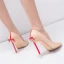 Chic / Belle Noire Bureau OL Escarpins 2020 Noeud 10 cm Talons Aiguilles À Bout Pointu Escarpins