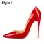 Eenvoudige Zwarte Kantoor OL Pumps 2020 Lakleer 12 cm Naaldhakken / Stiletto Spitse Neus Pumps