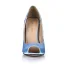 Schlicht Ivory / Creme Familienfeier Pumps 2020 11 cm Stilettos Peeptoes Pumps