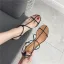 Roman Modest / Simple White Casual Womens Sandals 2020 7 cm Stiletto Heels Open / Peep Toe Sandals