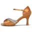 Modern / Fashion Bronze Prom Rhinestone Latin Dance Shoes 2021 7 cm Stiletto Heels Open / Peep Toe Womens Sandals High Heels