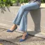 Schlicht Schwarz Strassenmode Wildleder Pumps 2020 8 cm Stilettos Spitzschuh Pumps