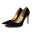 Fine Rød Lær Gateklær Pumps 2020 Suede 10 cm Stiletthæler Spisse Pumps