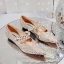 Charming Nude Pearl Rhinestone Wedding Shoes 2020 7 cm Stiletto Heels Pointed Toe Wedding Pumps