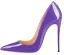 Snygga / Fina Burgundy Kontors OL Pumps 2020 Lackläder 12 cm Stilettklackar Spetsiga Pumps