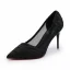 Schöne Beige Strassenmode Plissee Pumps 2020 9 cm Stilettos Spitzschuh Pumps