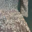 Chic / Beautiful Blushing Pink Prom Dresses 2018 Ball Gown Appliques Lace Handmade  Beading Crystal Sequins Scoop Neck 3/4 Sleeve Sweep Train Formal Dresses
