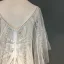 Luxe Ivoire Robe De Soirée 2018 Trompette / Sirène Perlage Perle Faux Diamant Paillettes Encolure Dégagée Dos Nu 3/4 Manches Train De Balayage Robe De Ceremonie