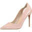 Mooie / Prachtige Nude Straatkleding Pumps 2020 Lakleer 10 cm Naaldhakken / Stiletto Spitse Neus Pumps
