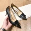 Chic / Beautiful OL Office Black Pumps 2021 Buckle 7 cm Stiletto Heels High Heels Pointed Toe Pumps