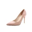 Chic / Beautiful Black Office OL Patent Leather Pumps 2021 10 cm Stiletto Heels Pointed Toe Pumps High Heels