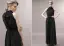 Elegant Summer Khaki Maxi Dresses 2018 Pleated High Neck Short Sleeve Floor-Length / Long Womens Clothing