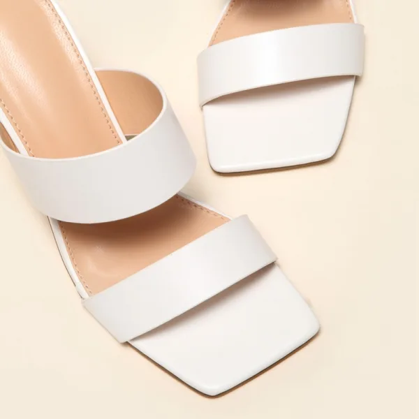 Modest / Simple Tan Casual Womens Sandals 2021 8 cm Stiletto Heels Open / Peep Toe Sandals High Heels