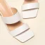 Modest / Simple Tan Casual Womens Sandals 2021 8 cm Stiletto Heels Open / Peep Toe Sandals High Heels